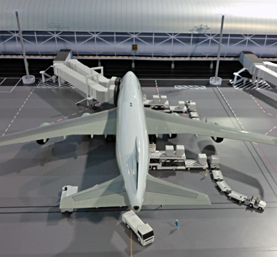 関西国際空港ペーパークラフト-5