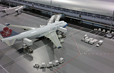 関西国際空港ペーパークラフト-6